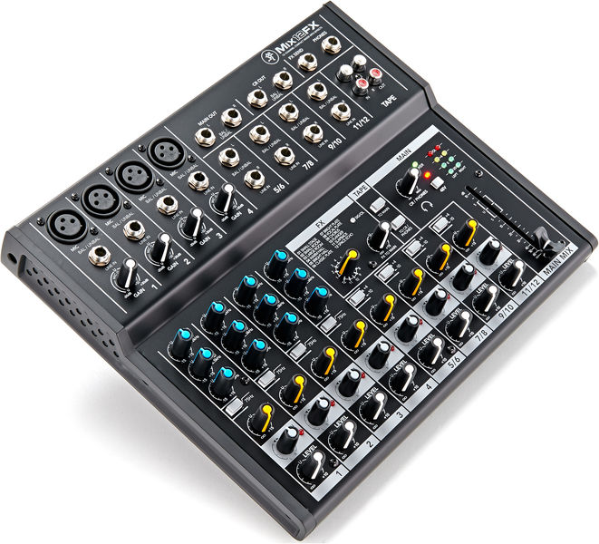 Mackie Mix12FX 12channel Compact Mixer with Effects WKV Music Store